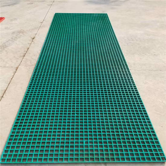 Building Material 38*38mm Customized FRP Gratings Anti-Slip Fiberglass Gratings