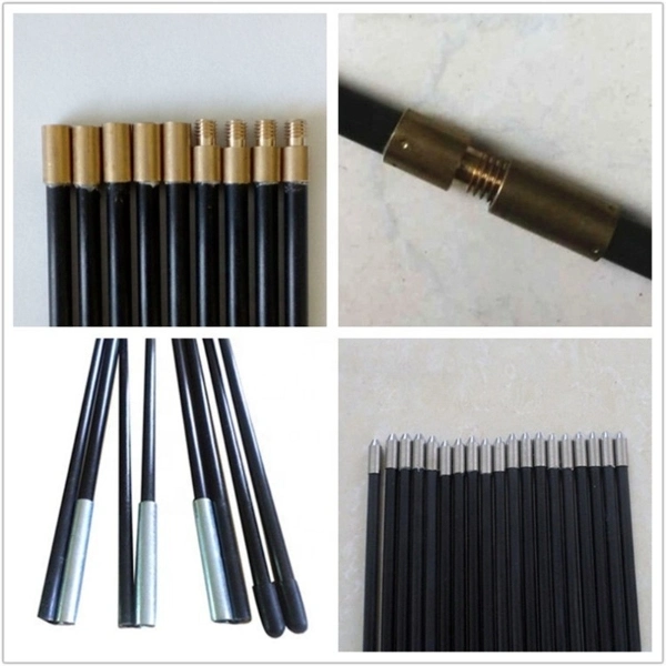 Good Plasticity 10mm FRP Tent Pole Pultruded Fiberglass Composite Tent Pipe