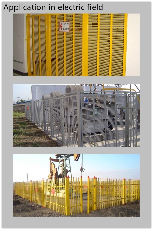 Durable Fiberglass FRP GRP Plastic Composite Rod Fence /Guardrail