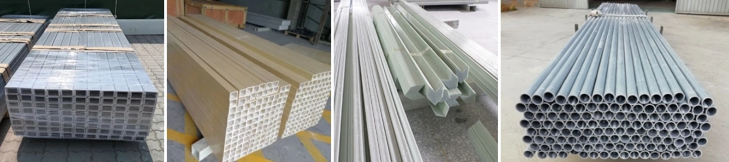 Fiberglass GRP FRP Reinforced Plastic Pultruded L Shape Angle Steel Bar Profile for Window & Door Edge-Preserving
