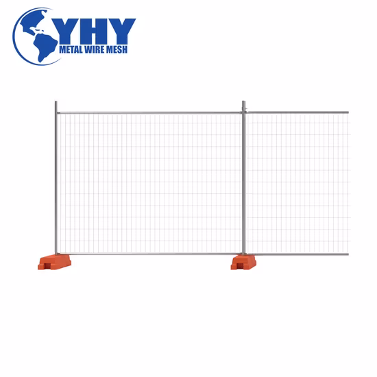 용접 임시 이동식 난간 울타리